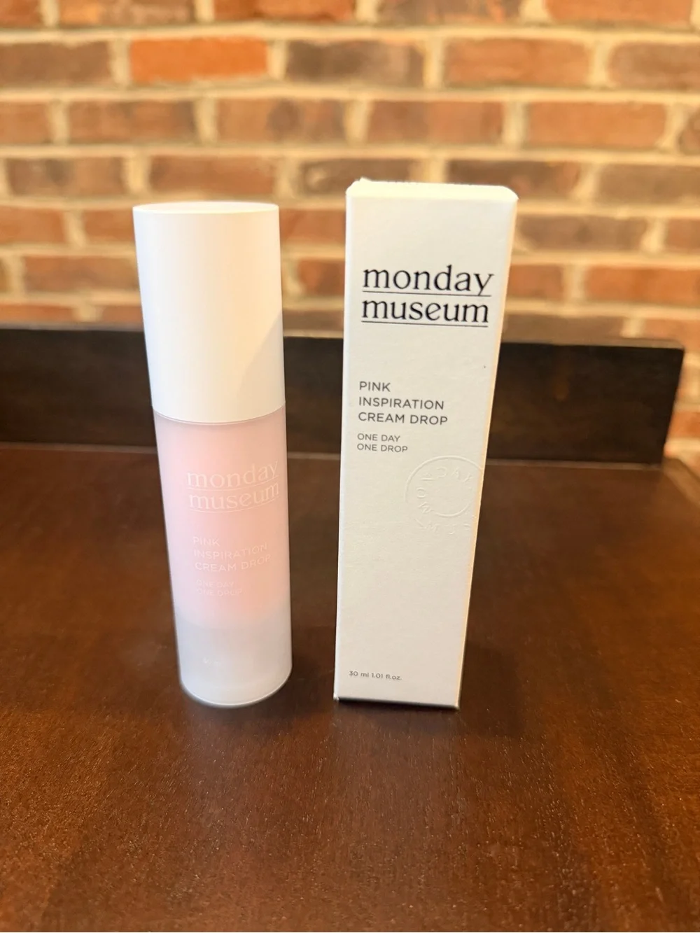 Monday Museum Pink Inspiration Cream Drop - Hydrating Pink Moisturizer NEW